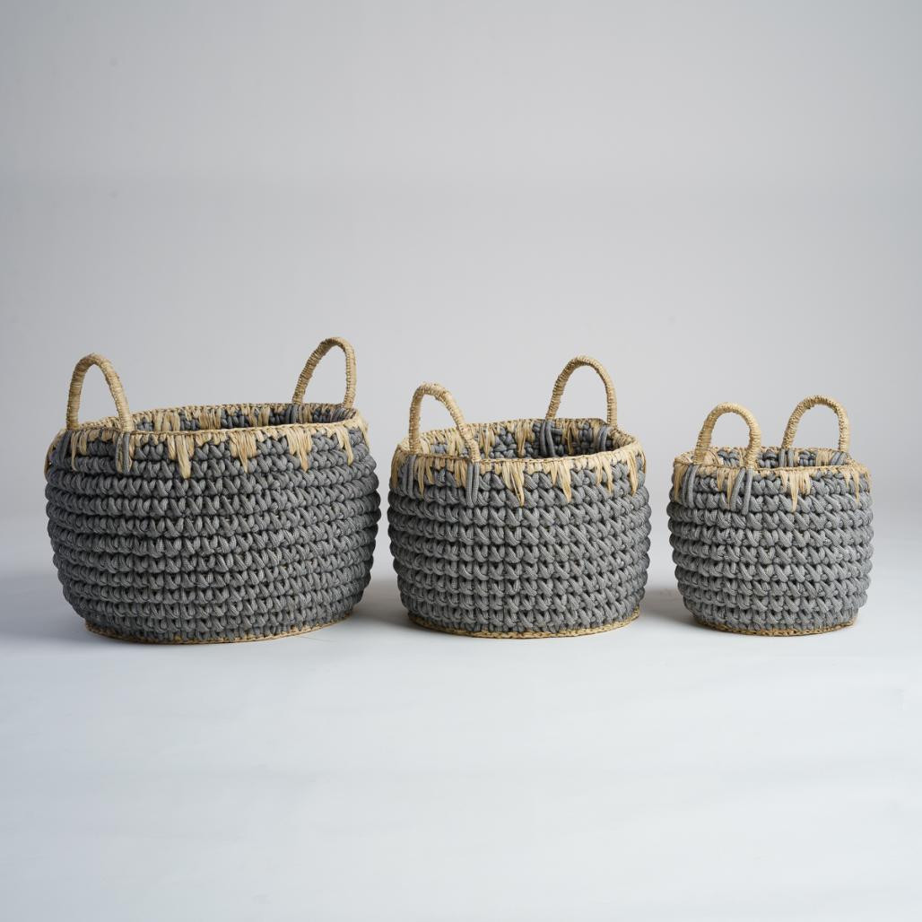 Panier en corde L Eika Panier en corde L Eika