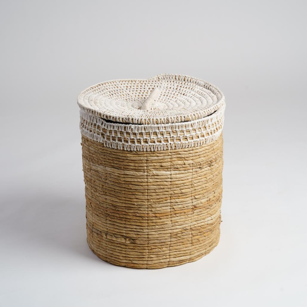 Panier à linge tressé Major H.50 cm