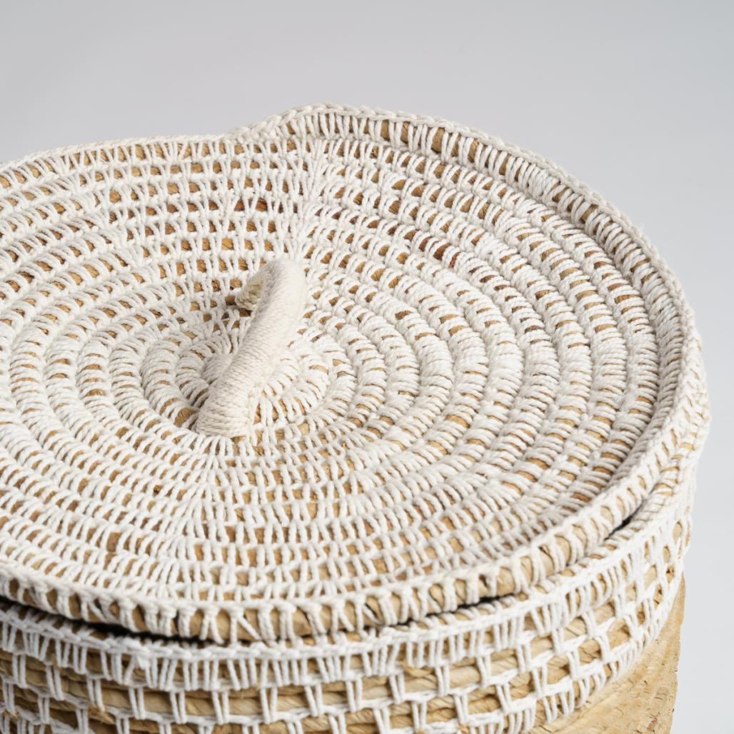 Panier à linge tressé Major H.50 cm