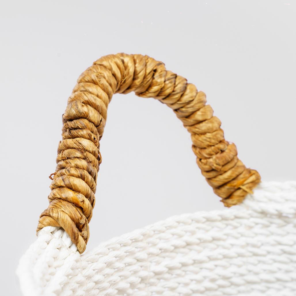 Lot de 2 paniers L en fibre végétale L-S Izia