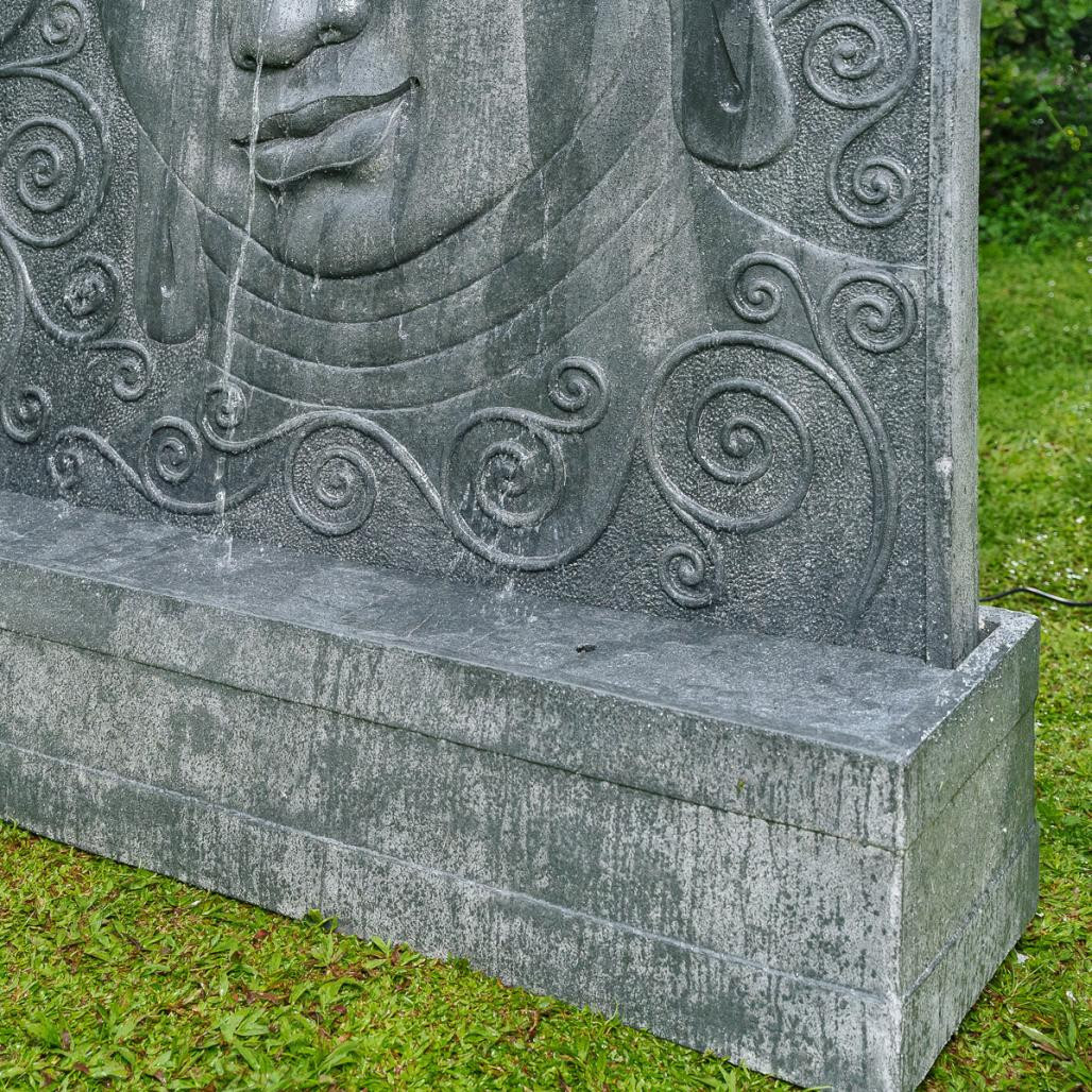 Grand mur d'eau relief de bouddha 165cm Grand mur d'eau relief de bouddha 165cm