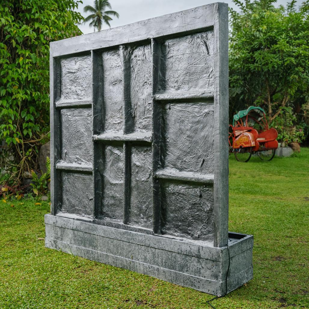 Grand mur d'eau relief de bouddha 165cm Grand mur d'eau relief de bouddha 165cm