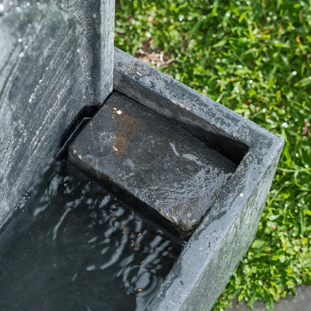 Mur d'eau bouddha avec fleurs de lotus 165cm Mur d'eau bouddha avec fleurs de lotus 165cm