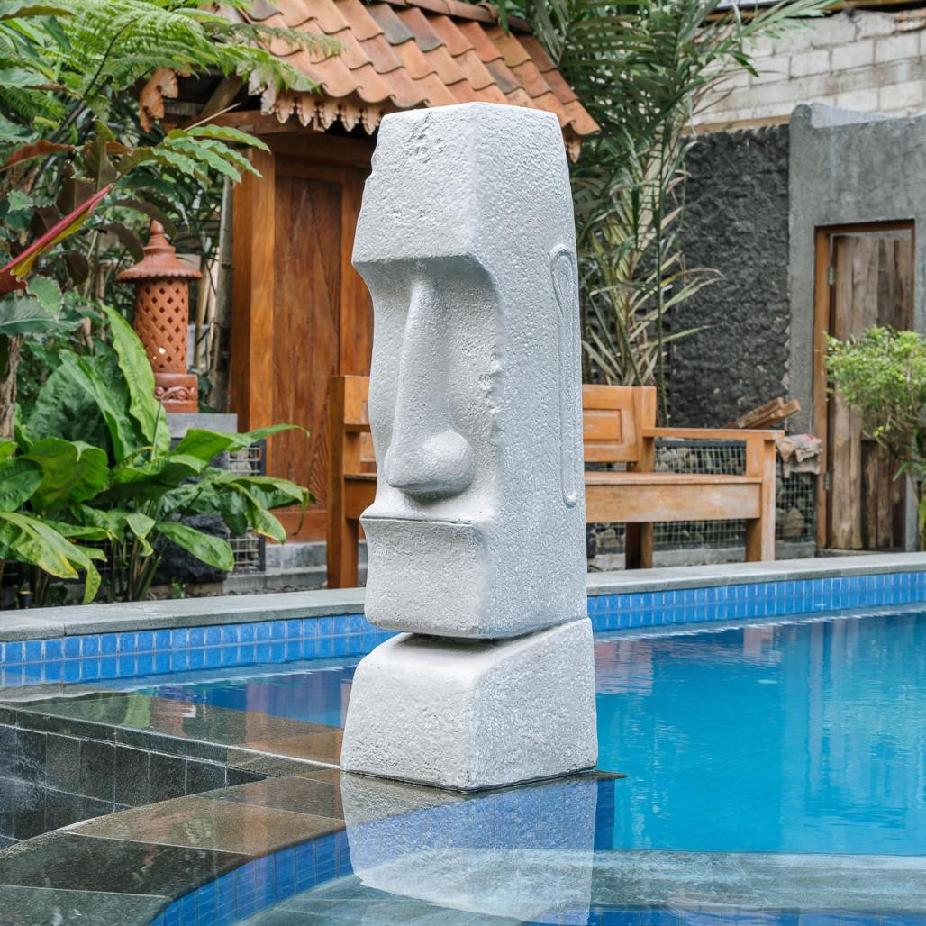 Statue de l'île de Pâques Moaï 100cm Statue de l'île de Pâques Moaï 100cm