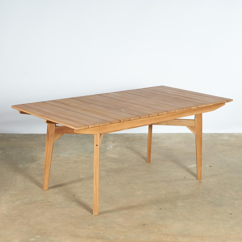 Table de jardin en teck 180 cm Kino Table de jardin en teck 180 cm Kino