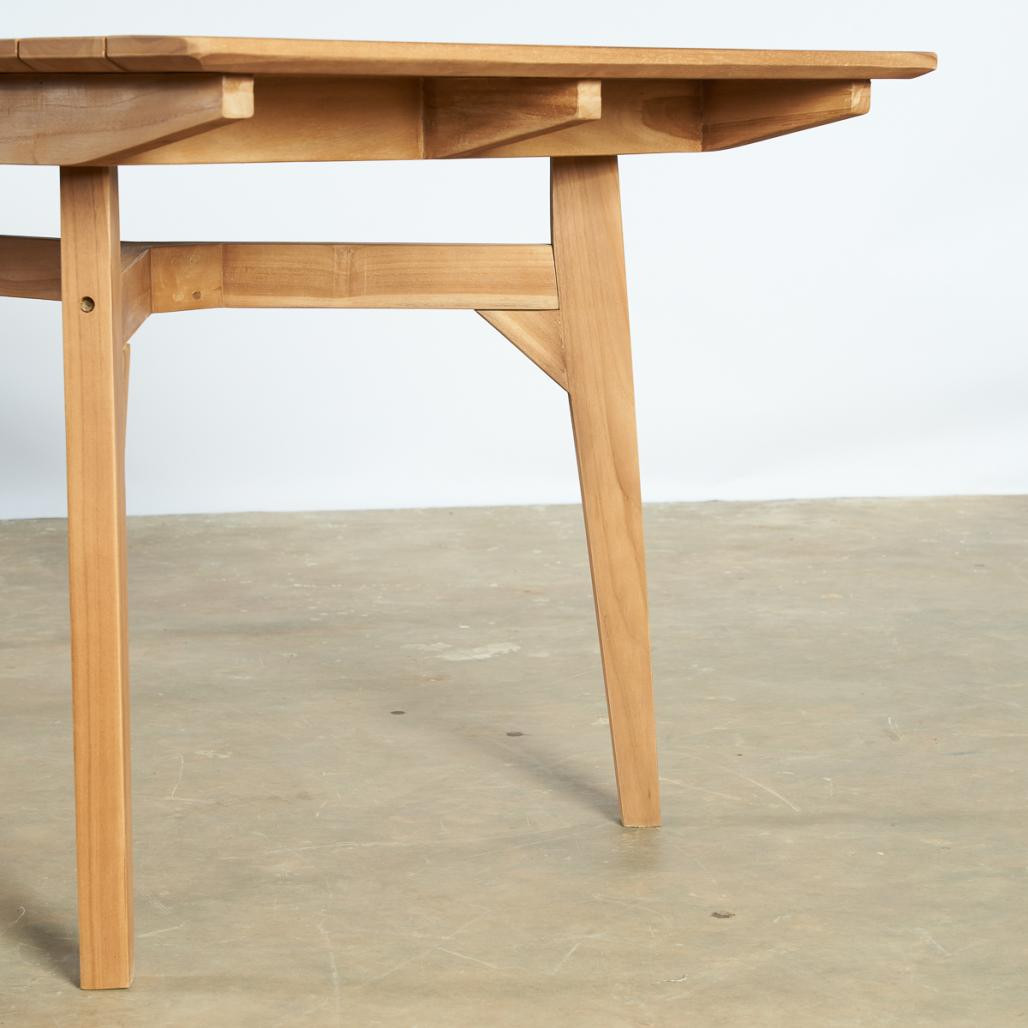 Table de jardin en teck 180 cm Kino Table de jardin en teck 180 cm Kino