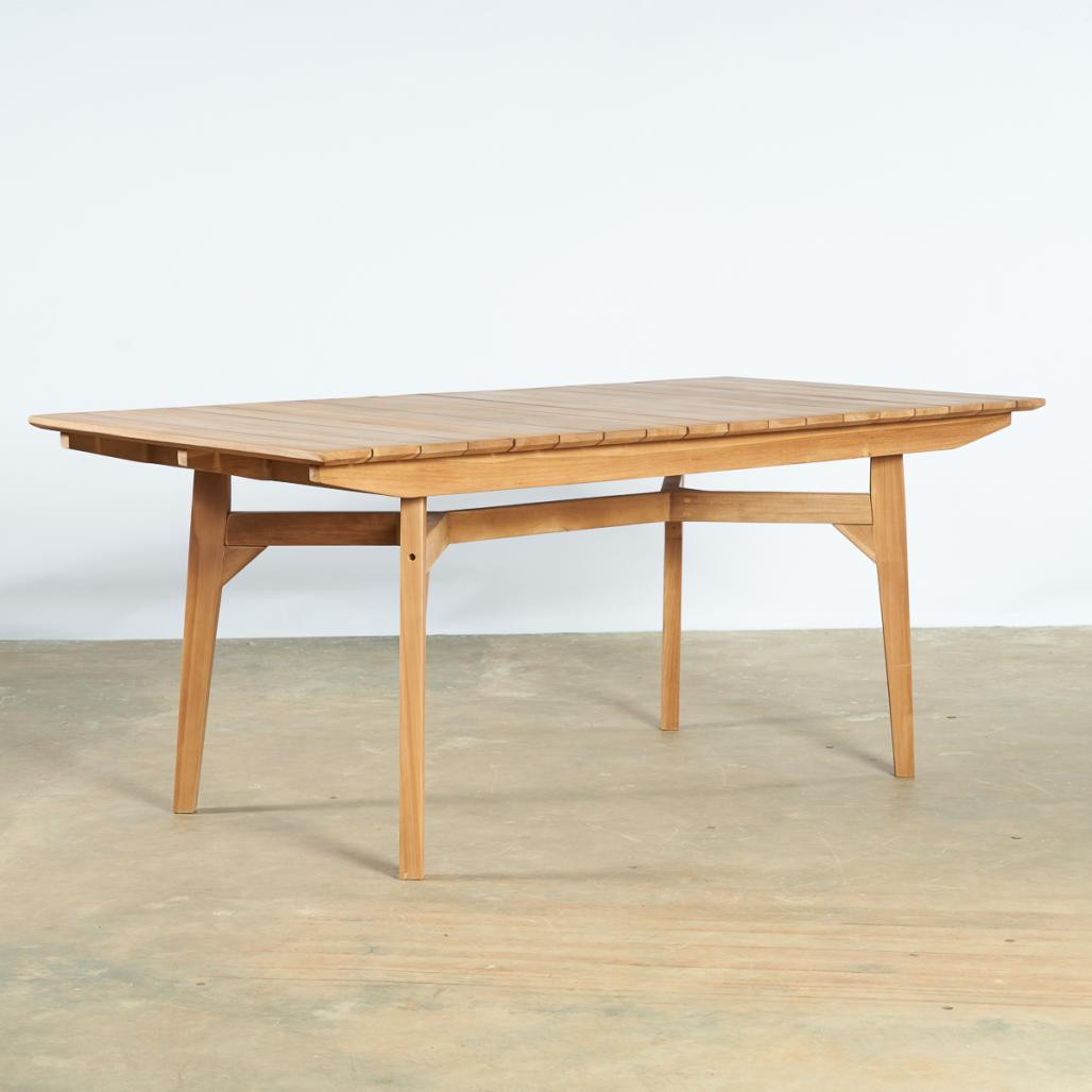 Table de jardin en teck 180 cm Kino Table de jardin en teck 180 cm Kino
