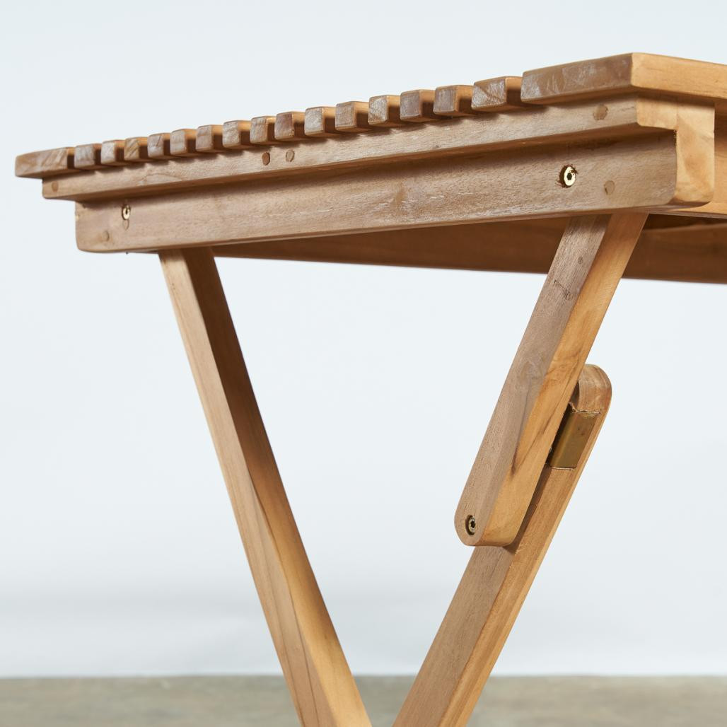 Table de jardin pliante 120 cm Janis Table de jardin pliante 120 cm Janis