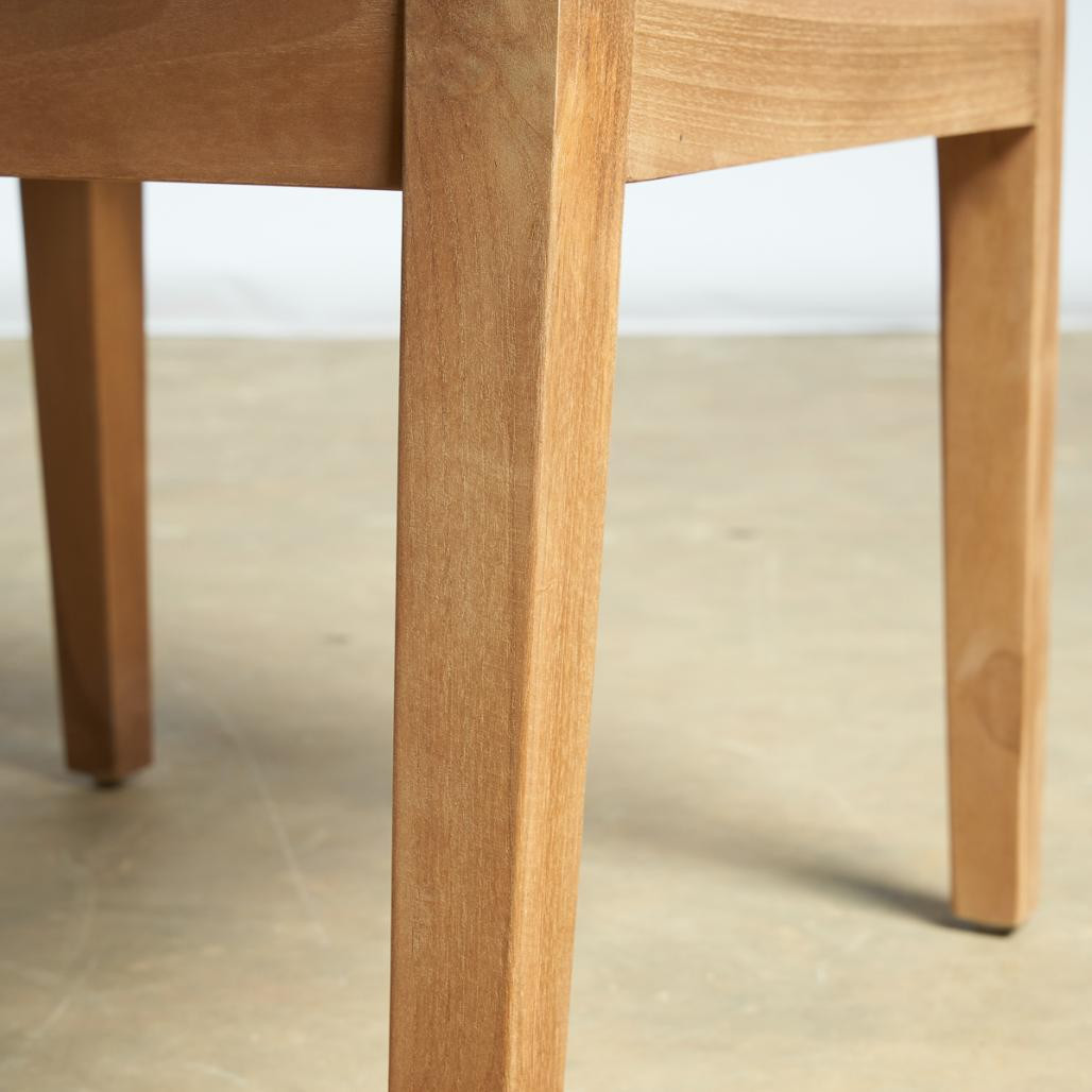 Chaise de jardin en teck et corde dark grey Vera Chaise de jardin en teck et corde dark grey Vera