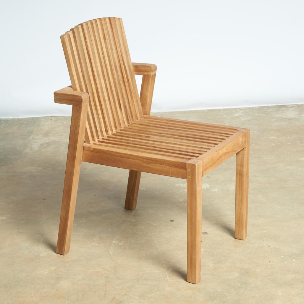 Chaise de jardin en teck massif Imzo Chaise de jardin en teck massif Imzo