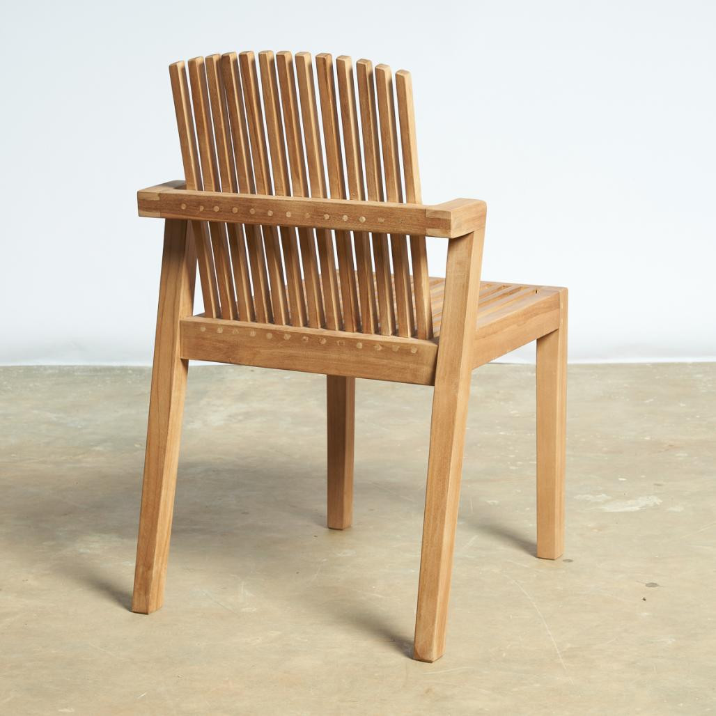 Chaise de jardin en teck massif Imzo Chaise de jardin en teck massif Imzo