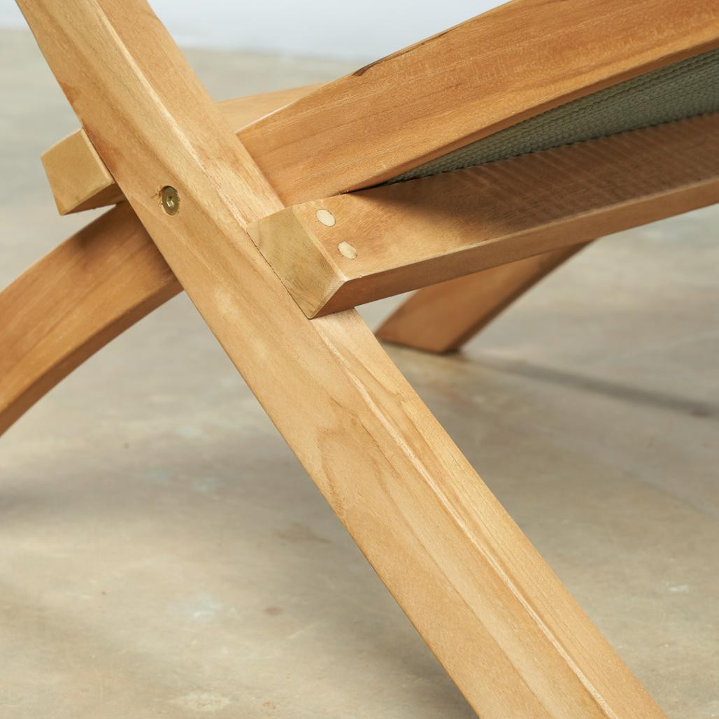 Fauteuil de jardin lounge en corde émeraude Jala Fauteuil de jardin lounge en corde émeraude Jala