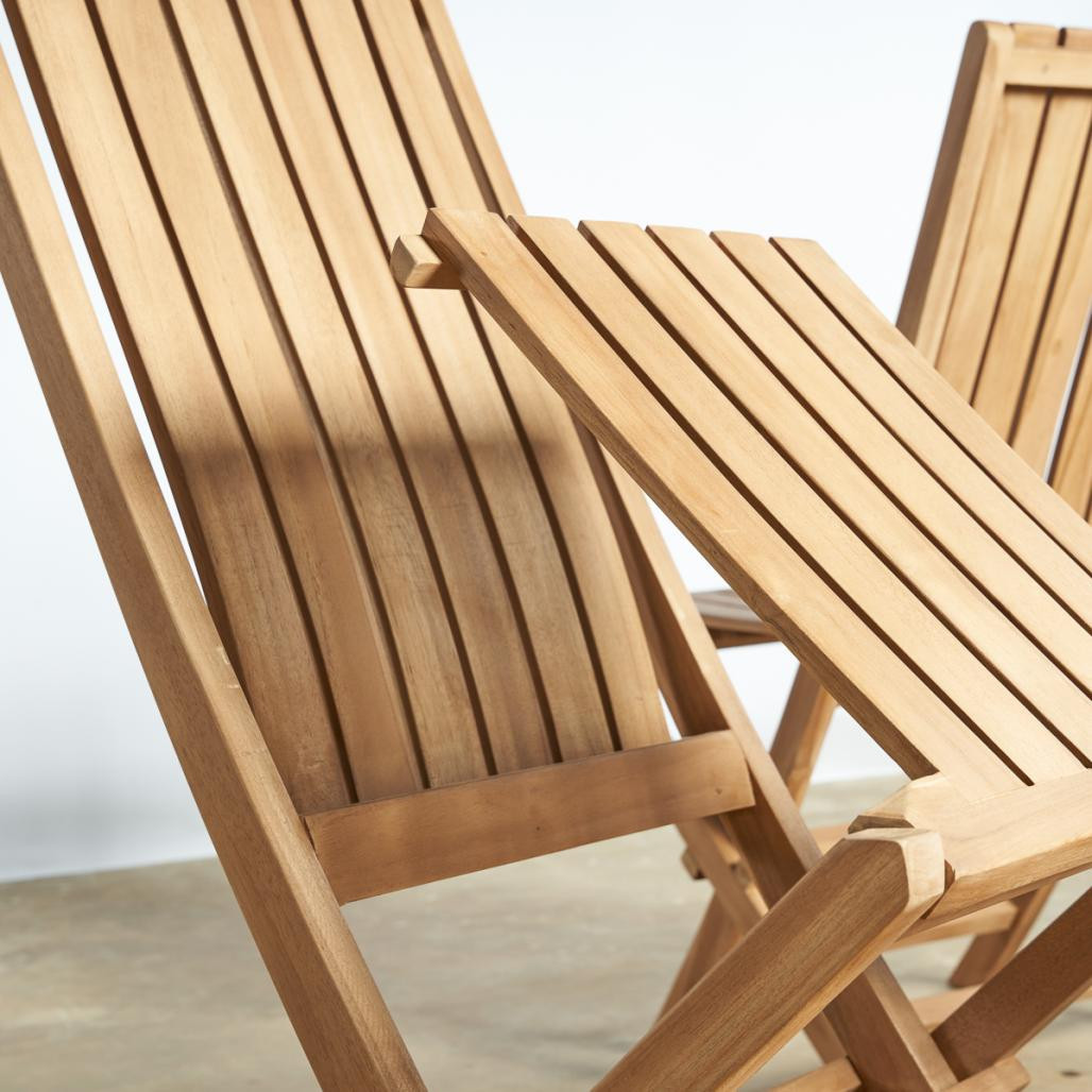 Ensemble table extensible de jardin et 8 chaises pliantes