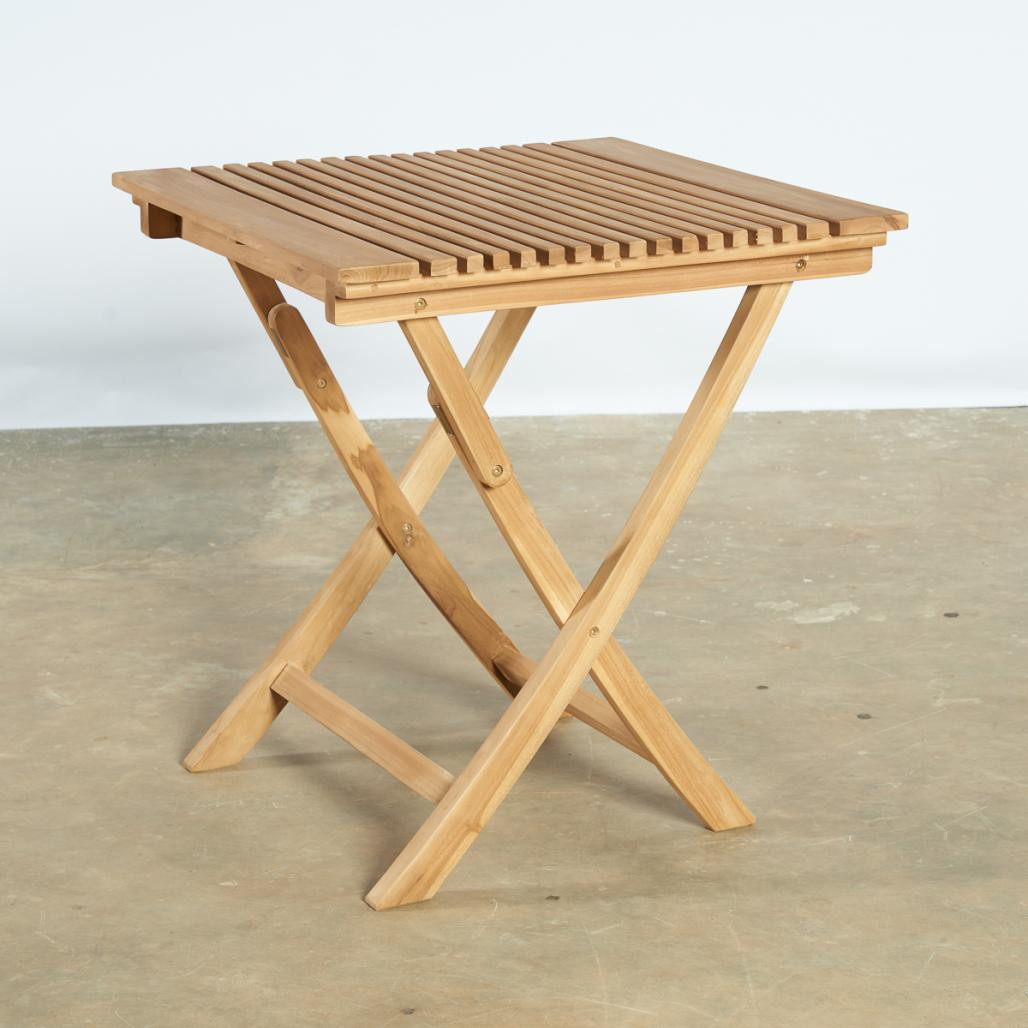 Ensemble de jardin table en teck et 2 chaises pliantes Ensemble de jardin table en teck et 2 chaises pliantes