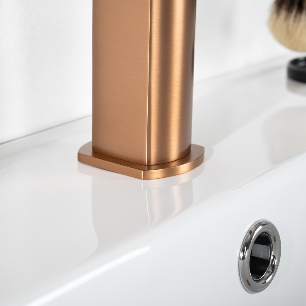 Robinet de lavabo Louga cuivré brossé