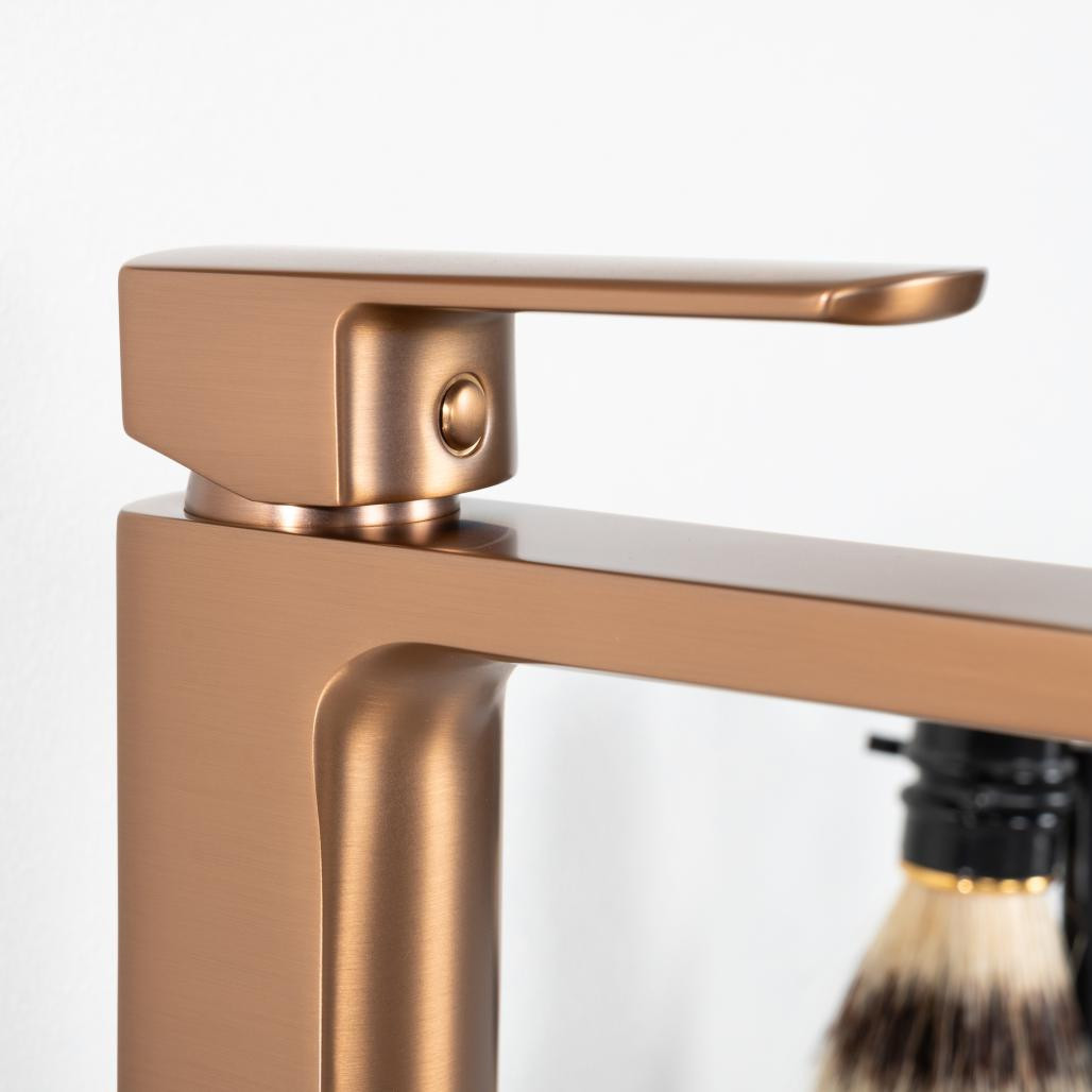 Robinet de lavabo Louga cuivré brossé
