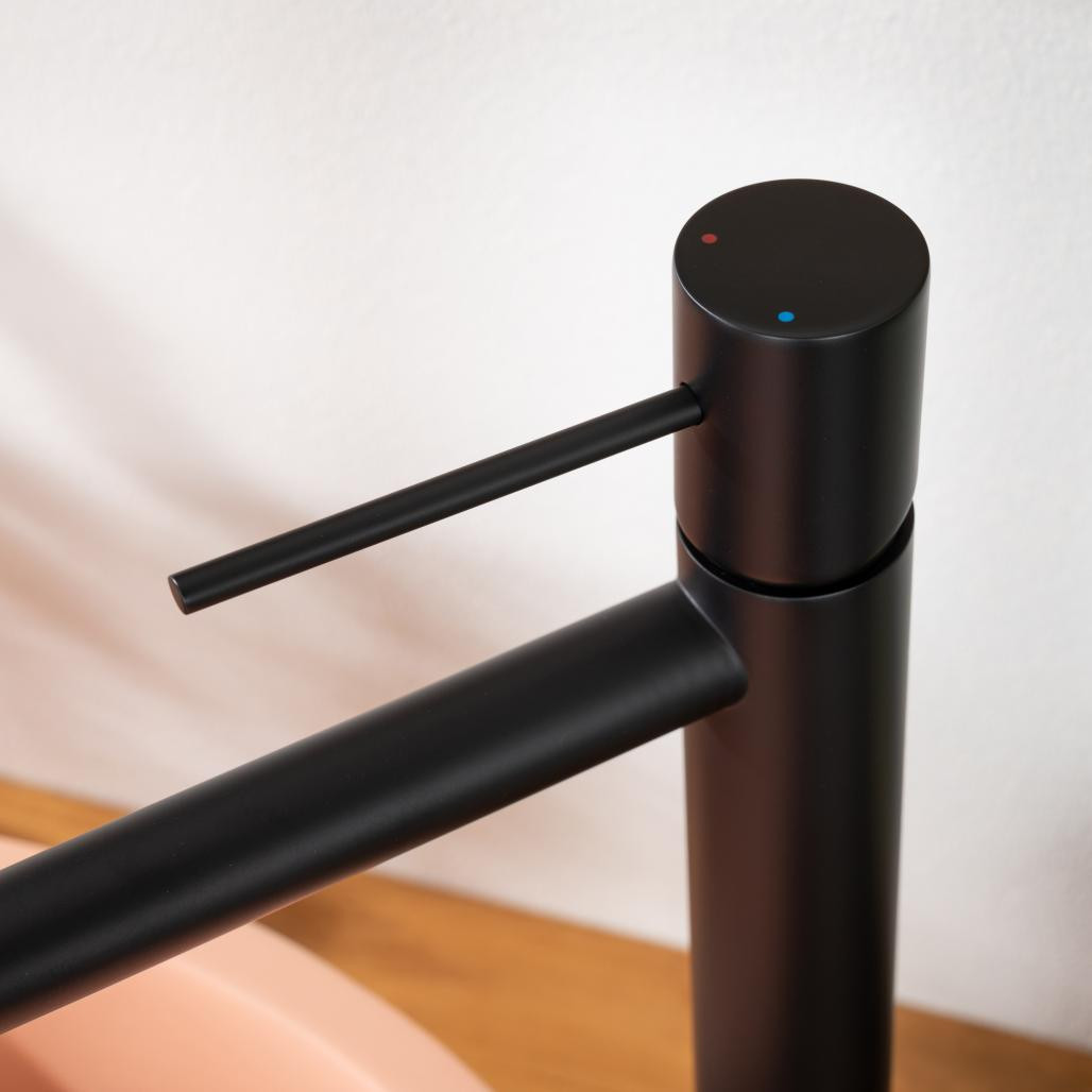 Mitigeur vasque salle de bain Lana noir mat Mitigeur vasque salle de bain Lana noir mat