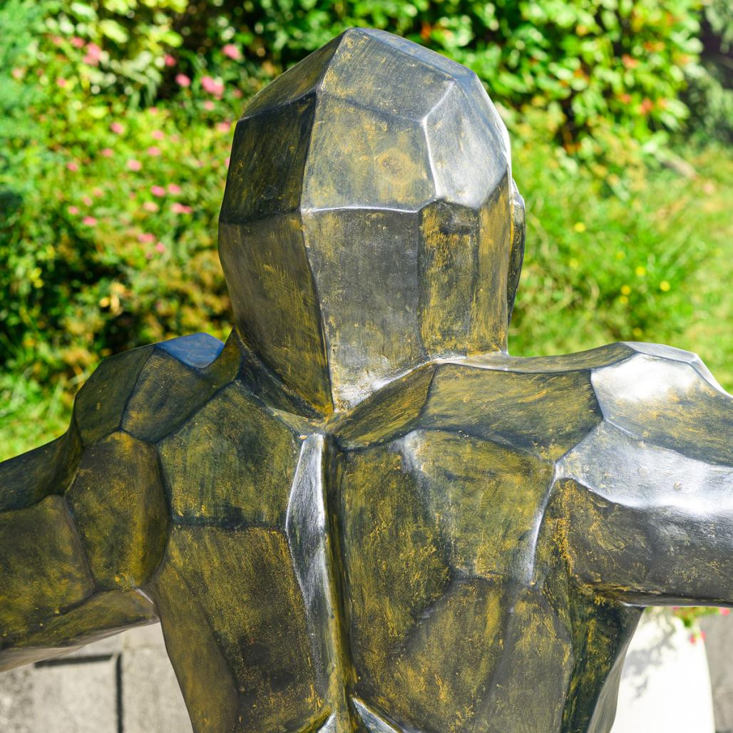 Statue gorille kong black antique 150 cm Statue gorille kong black antique 150 cm