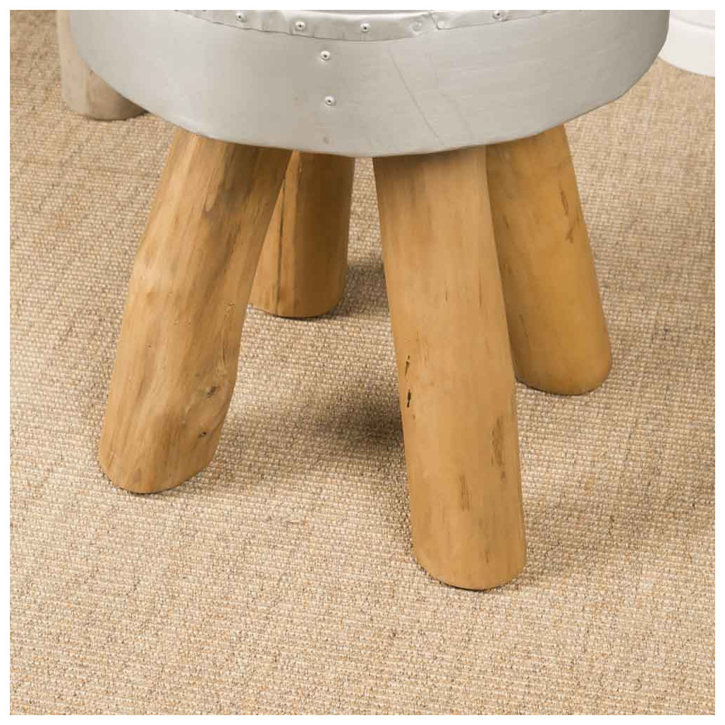 Tabouret riveté LODGE de 47 cm - Wanda collection Tabouret riveté LODGE de 47 cm - Wanda collection