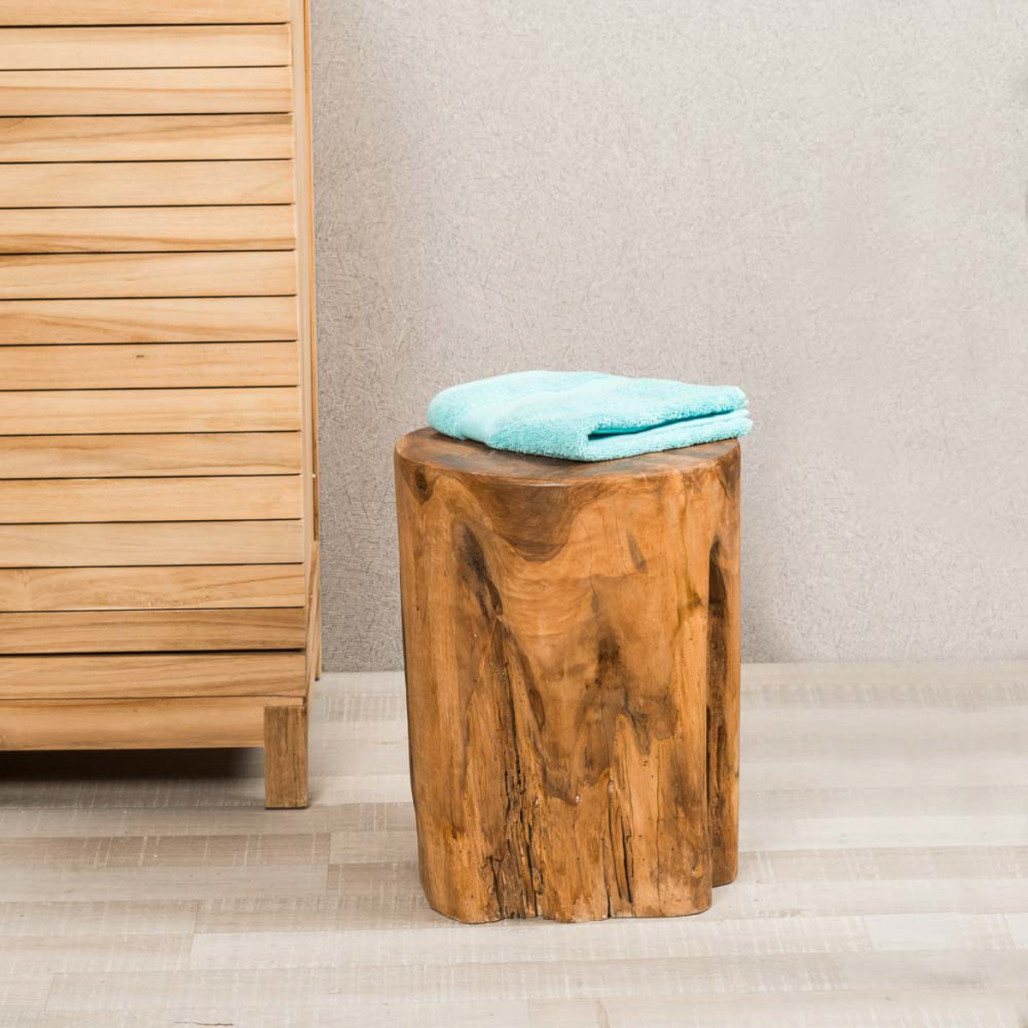 Tabouret en bois en racine de teck LODGE Tabouret en bois en racine de teck LODGE