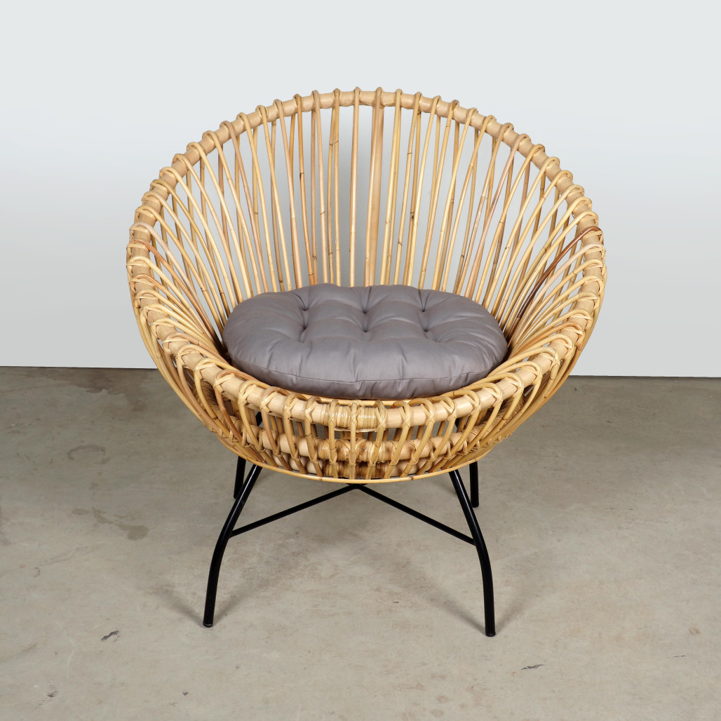 Fauteuil en rotin jardin Eloise Fauteuil en rotin jardin Eloise