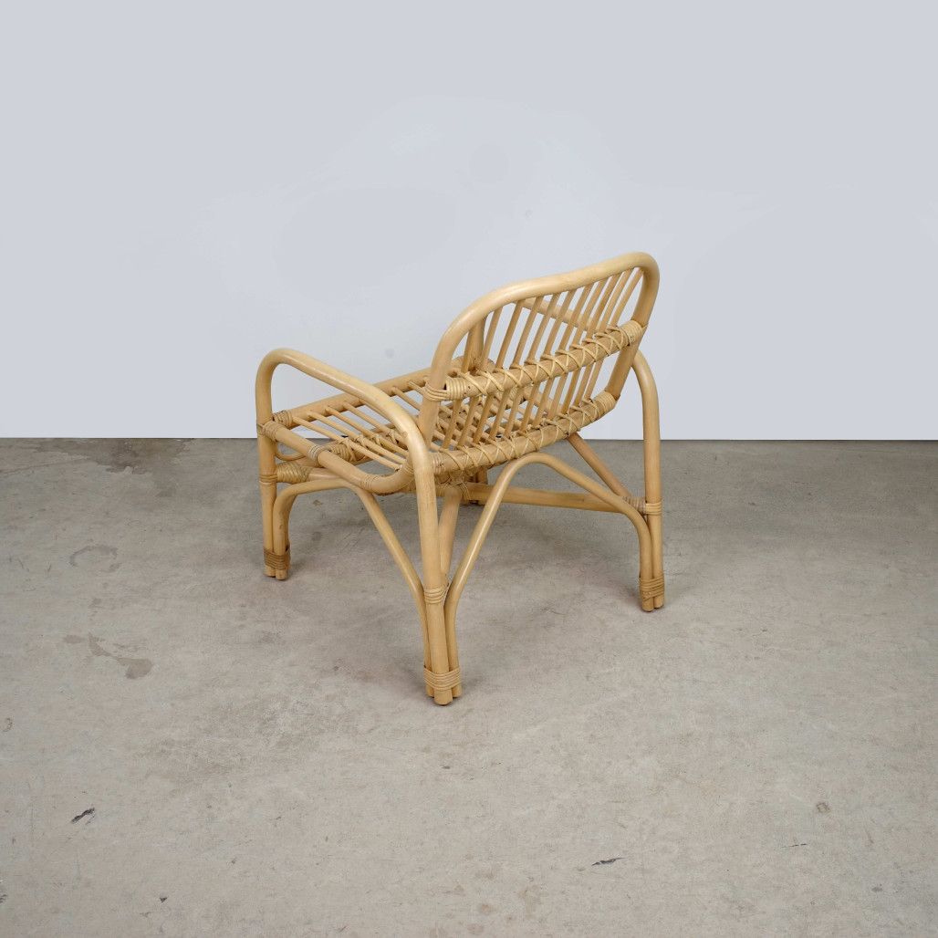 Fauteuil enfant en rotin de jardin Luisa Fauteuil enfant en rotin de jardin Luisa