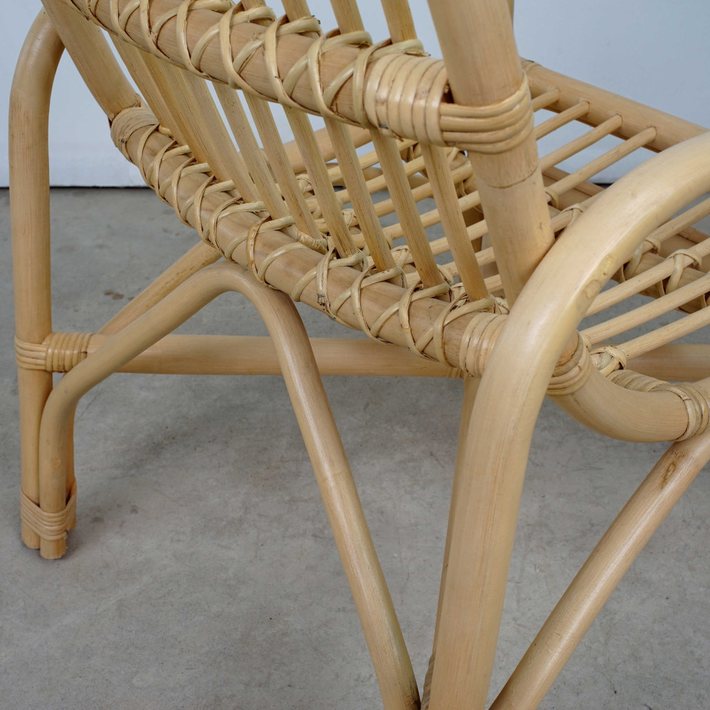 Fauteuil enfant en rotin de jardin Luisa Fauteuil enfant en rotin de jardin Luisa