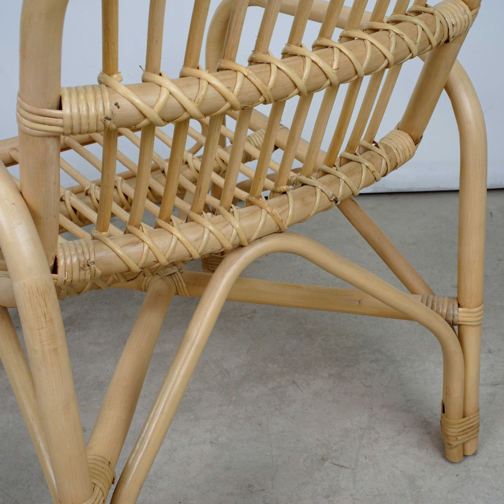 Fauteuil enfant en rotin de jardin Luisa Fauteuil enfant en rotin de jardin Luisa