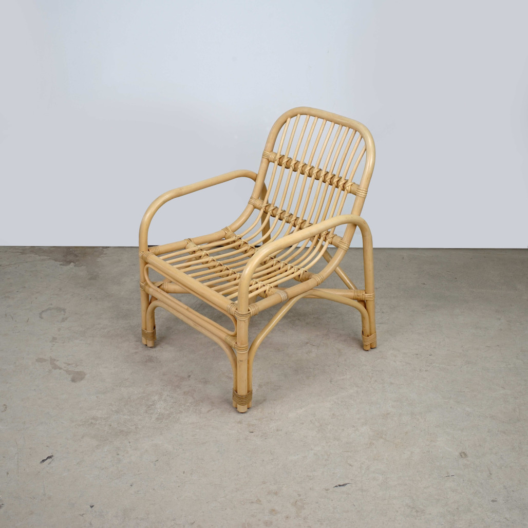 Fauteuil enfant en rotin de jardin Luisa Fauteuil enfant en rotin de jardin Luisa