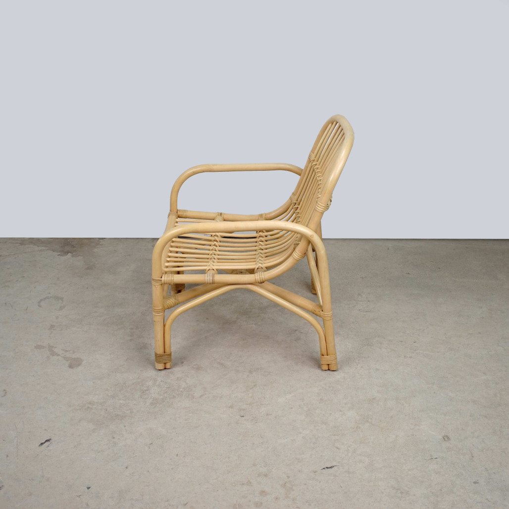 Fauteuil enfant en rotin de jardin Luisa Fauteuil enfant en rotin de jardin Luisa