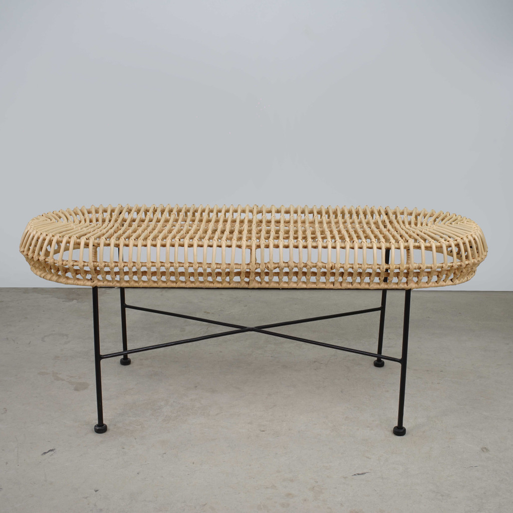 Banc en rotin pour le jardin Broocke - Wanda collection Banc en rotin pour le jardin Broocke - Wanda collection