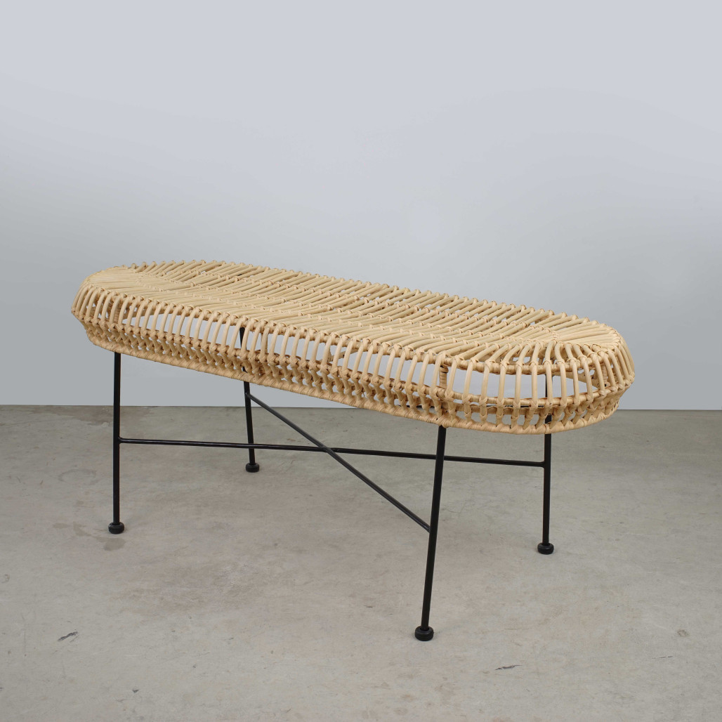 Banc en rotin pour le jardin Broocke - Wanda collection Banc en rotin pour le jardin Broocke - Wanda collection