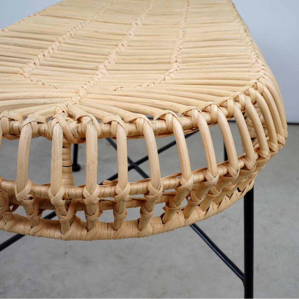 Banc en rotin pour le jardin Broocke - Wanda collection Banc en rotin pour le jardin Broocke - Wanda collection