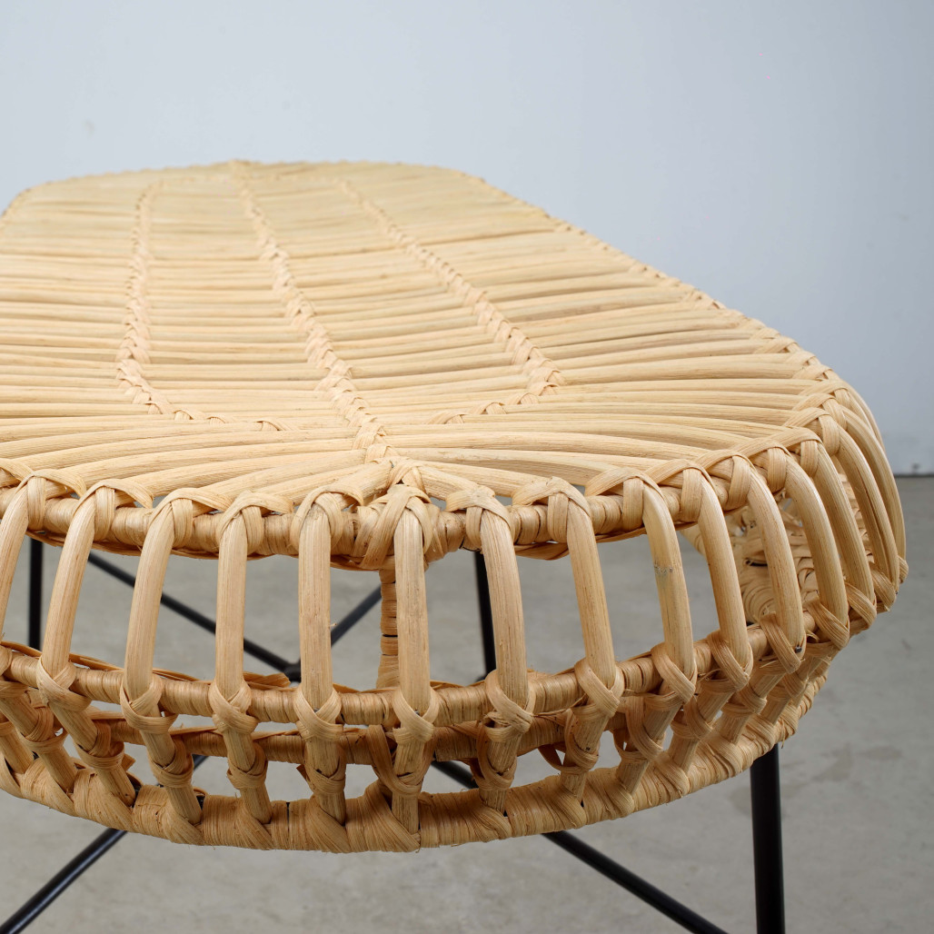 Banc en rotin pour le jardin Broocke - Wanda collection Banc en rotin pour le jardin Broocke - Wanda collection