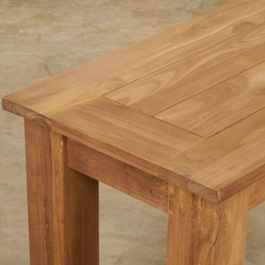 Banc de jardin en teck massif Matado 130 cm Banc de jardin en teck massif Matado 130 cm