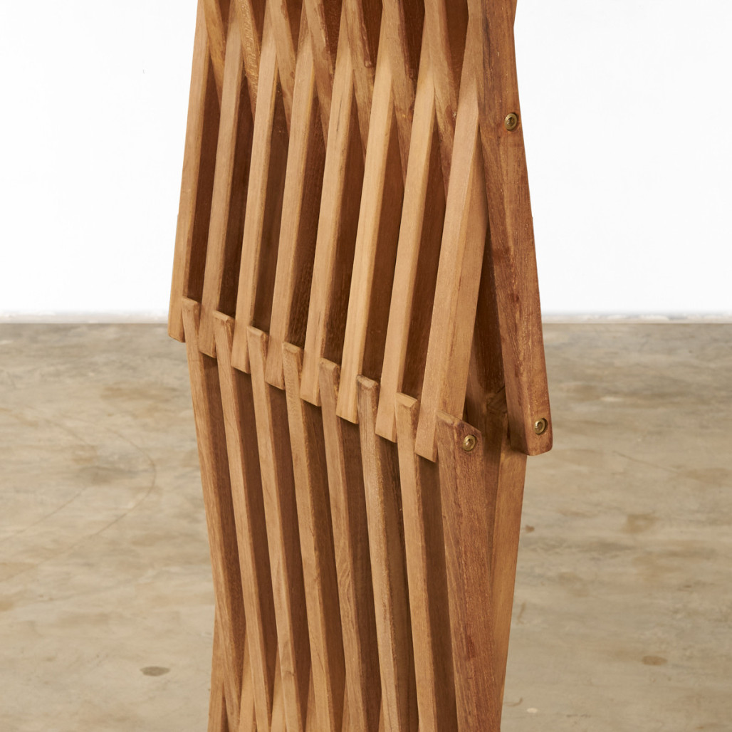 Table basse de jardin en teck  pliante Fish Table basse de jardin en teck  pliante Fish