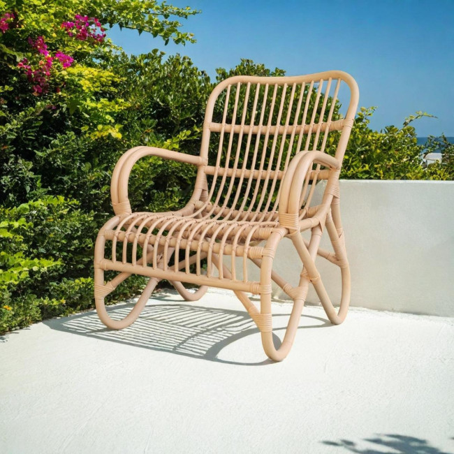 Fauteuil de jardin en rotin Dewa