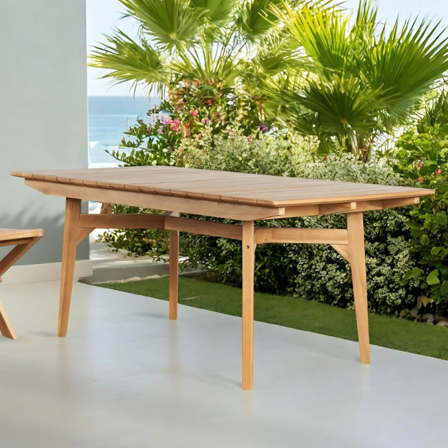 Table de jardin en teck 180 cm Kino