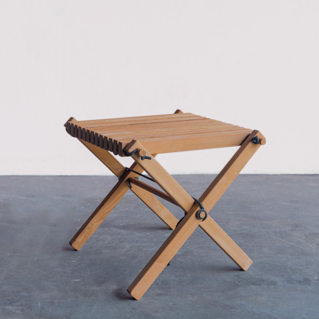 Table basse de jardin en teck gris Relax – Wanda Collection