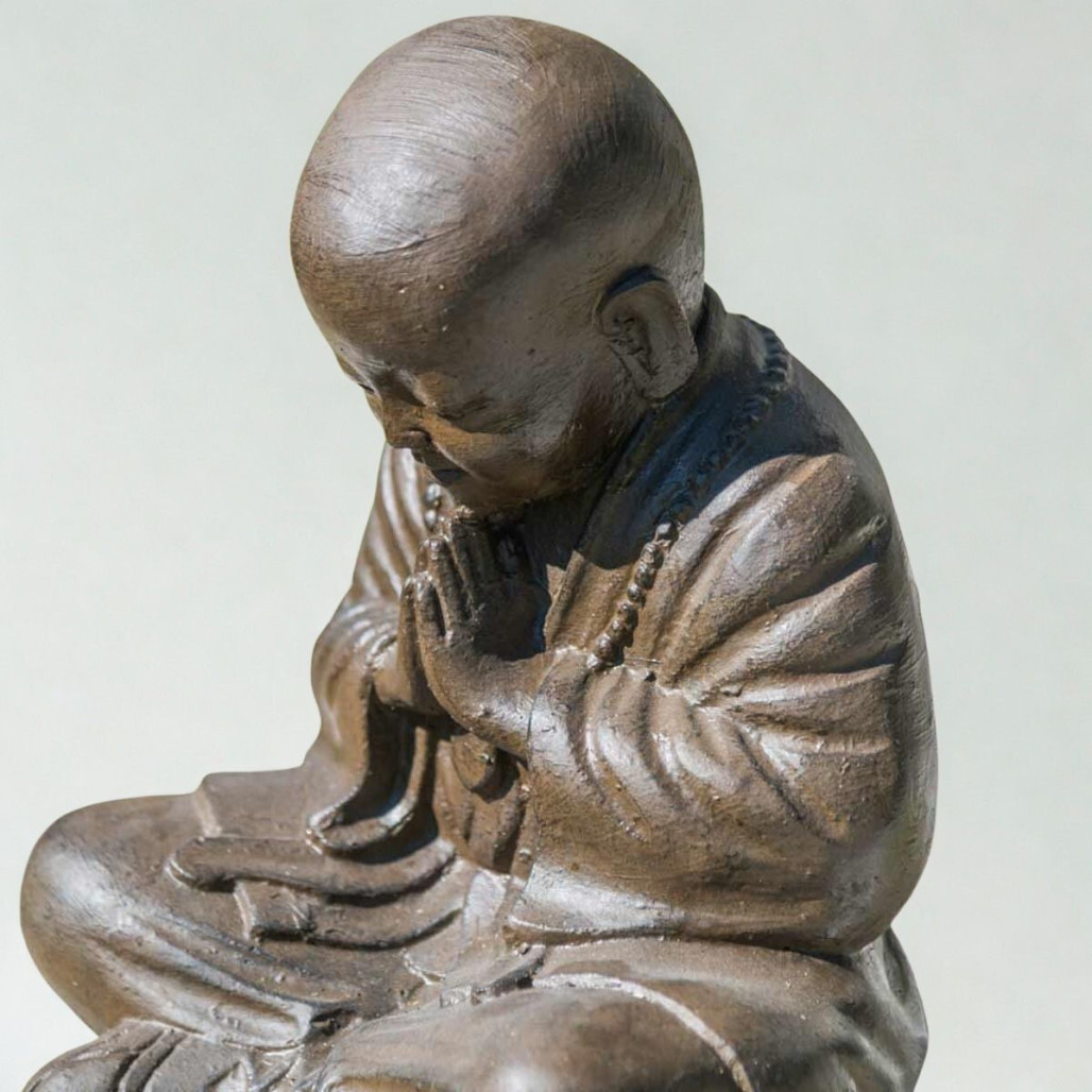 Statue Moine Shaolin 40 cm | Décoration zen intérieure Statue Moine Shaolin 40 cm | Décoration zen intérieure