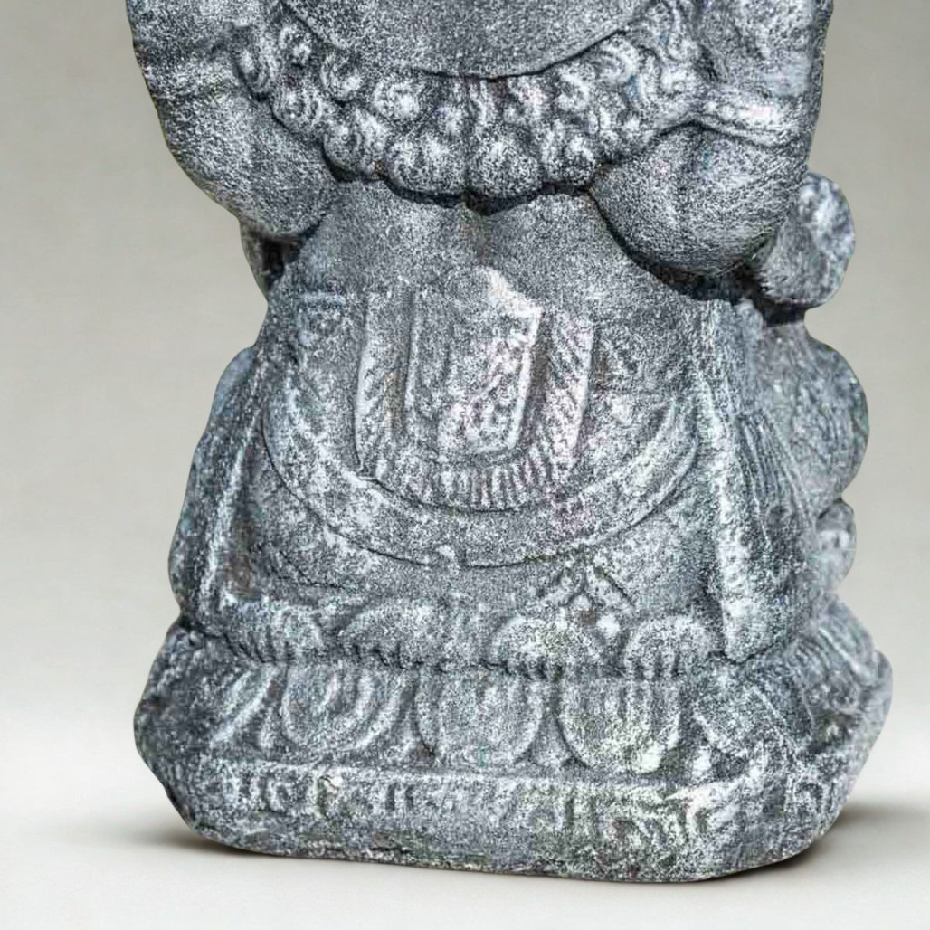 Statue Ganesh patiné gris | Décoration zen intérieure Statue Ganesh patiné gris | Décoration zen intérieure