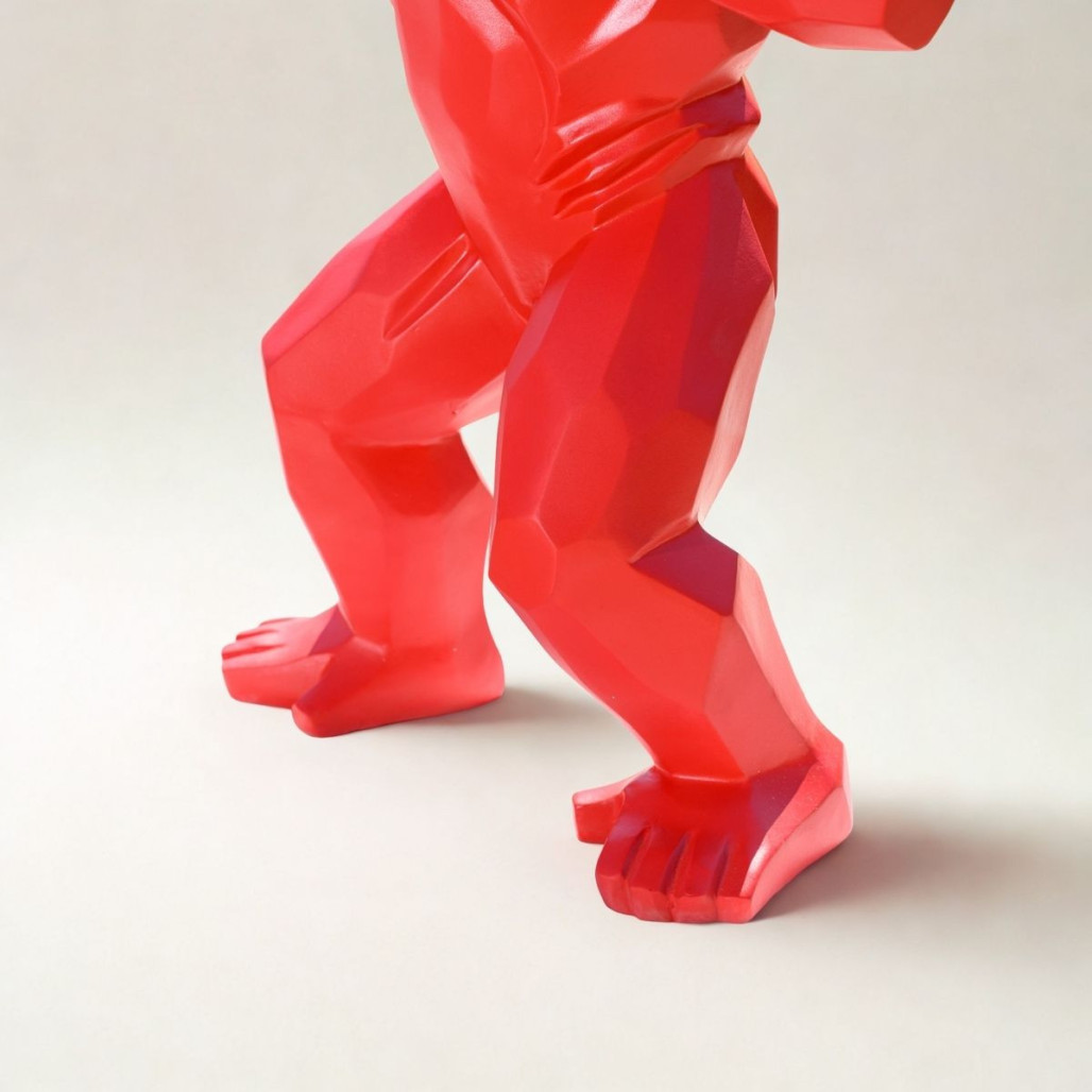 Statue gorille géométrique | Décoration design intérieure Statue gorille géométrique | Décoration design intérieure