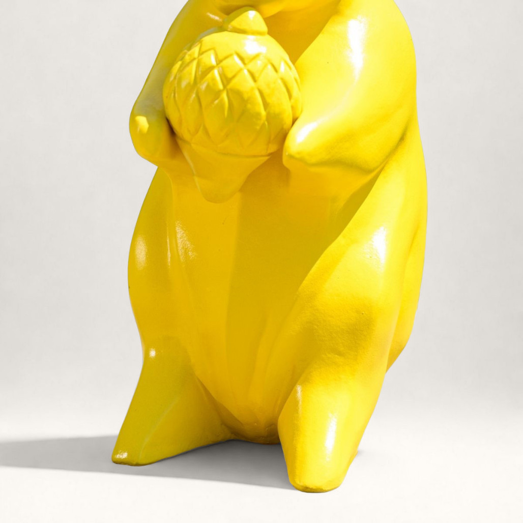 Statue écureuil en ciment | Décoration intérieure naturelle Statue écureuil en ciment | Décoration intérieure naturelle