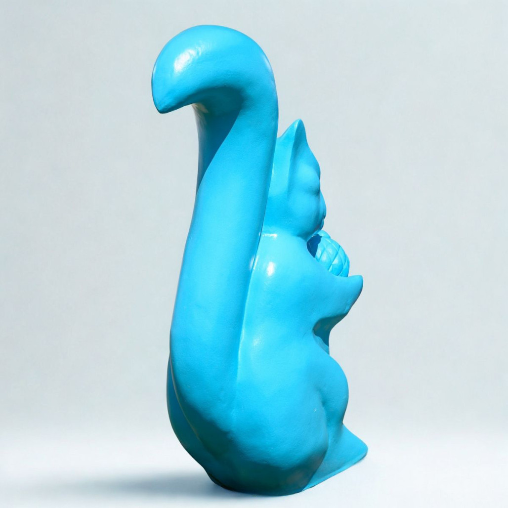 Statue écureuil 64 cm | Décoration intérieure naturelle Statue écureuil 64 cm | Décoration intérieure naturelle