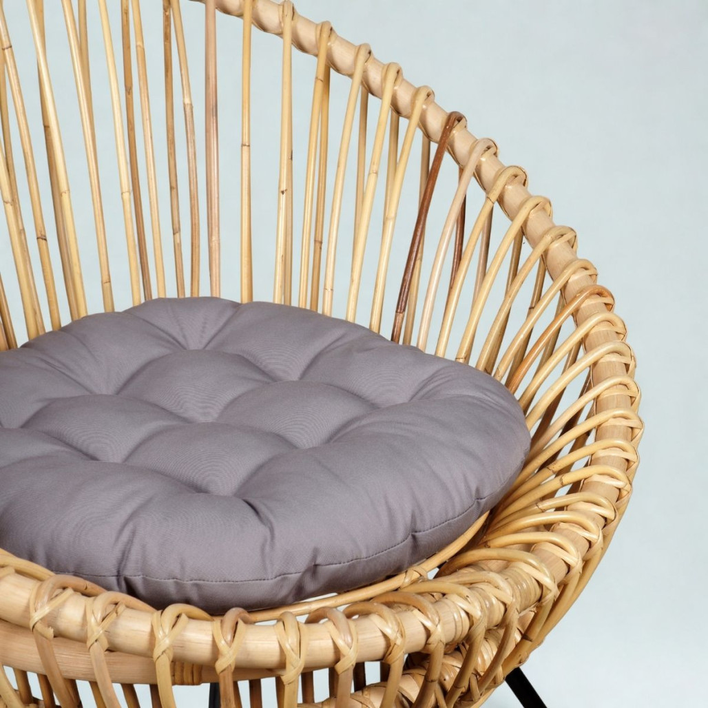 Fauteuil en rotin Eloise | Design naturel et confortable Fauteuil en rotin Eloise | Design naturel et confortable