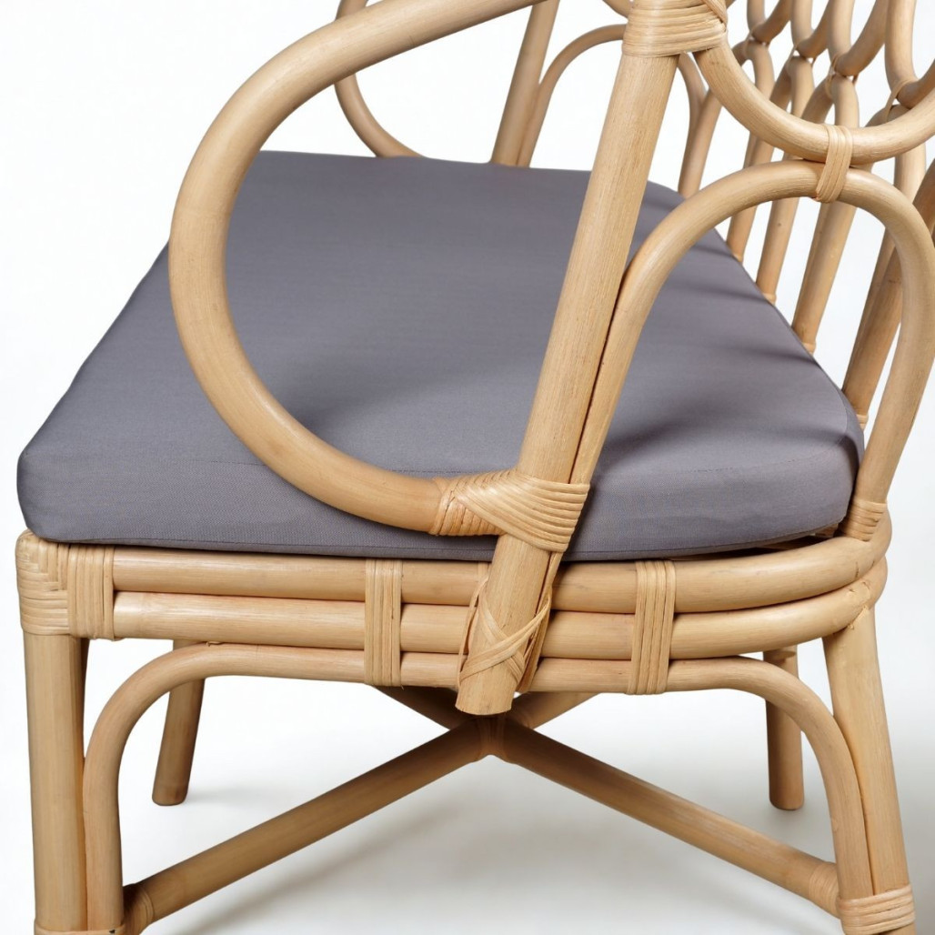 Banc en rotin pour l'intérieur Ilan Banc en rotin pour l'intérieur Ilan