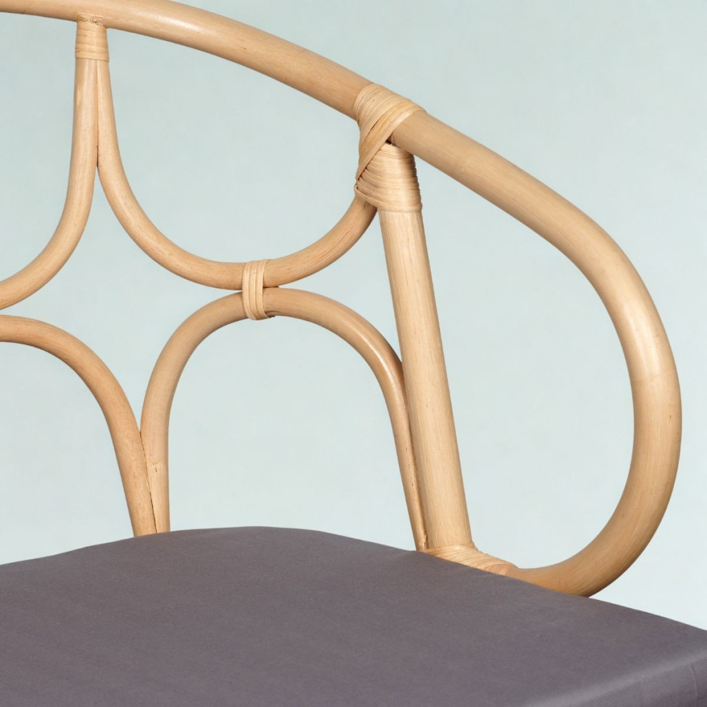 Banc en rotin pour l'intérieur Ilan Banc en rotin pour l'intérieur Ilan