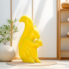 Statue écureuil jaune 64 cm