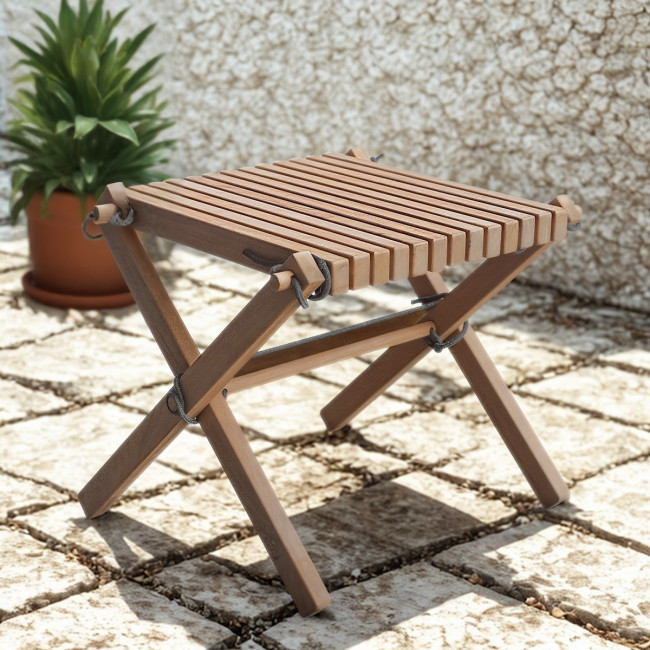 Table basse de jardin en teck gris Relax – Wanda Collection