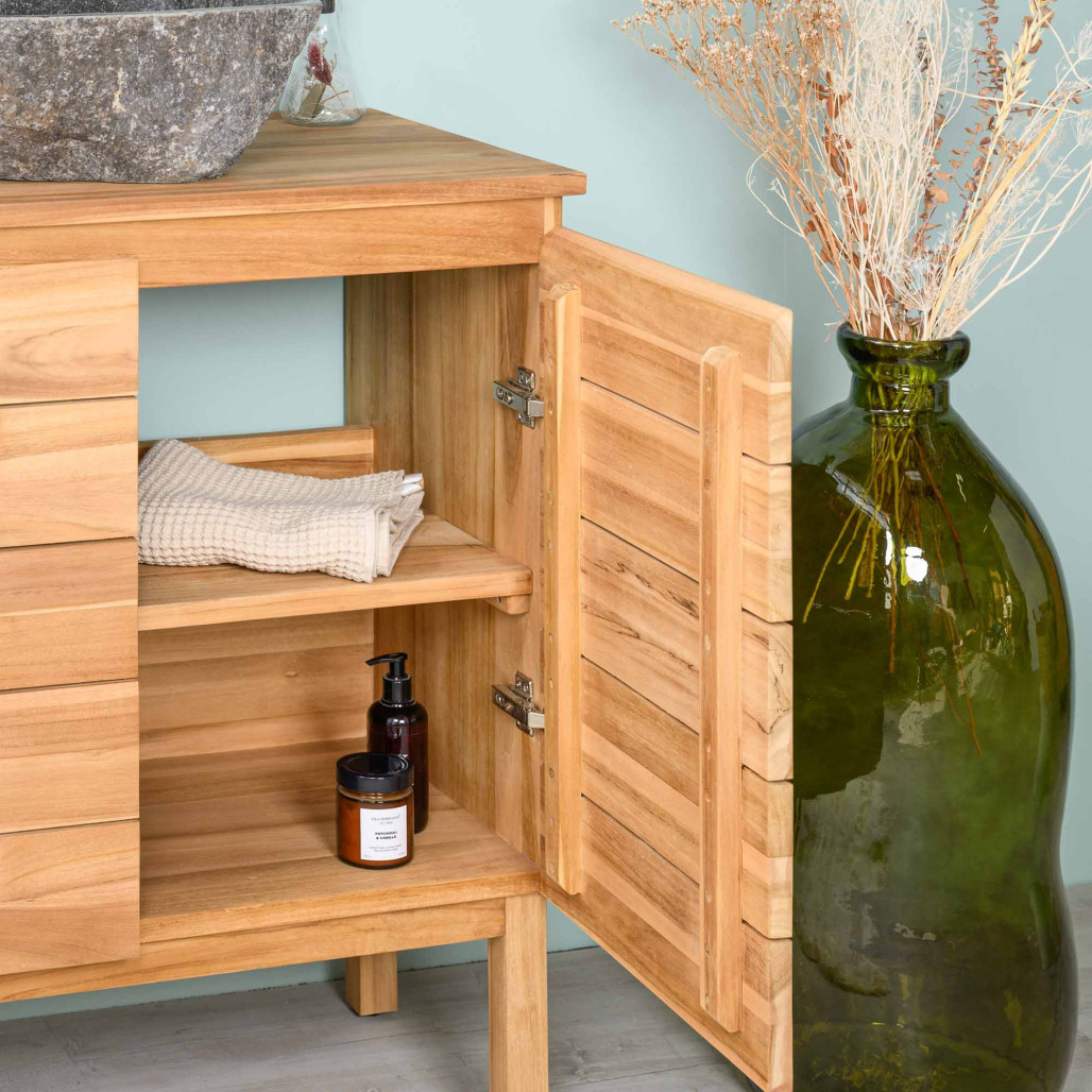 Meuble en teck 80 cm - Salle de bain - Wanda collection